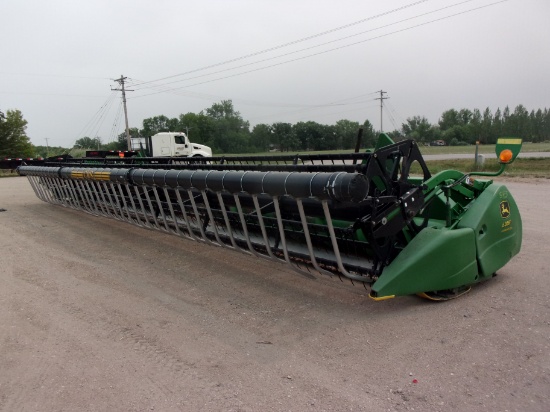 2008 J.D. 635F FLEX w/ CRARY AIR REEL, fore & aft