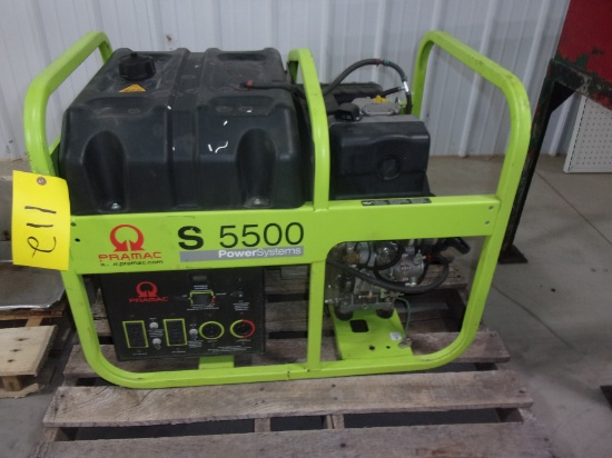 PRIMAC S 5500 PORTABLE DIESEL GENERATOR, Kohler elec. start, works