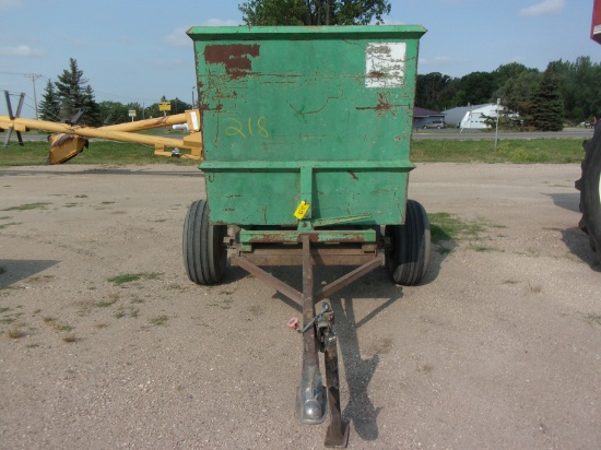 ROURA SELF DUMPING HOPPER ON SINGLE AXLE TRAILER