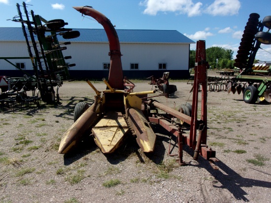 NEW HOLLAND 717 FORAGE CHOPPER w/2 ROW 30" CORN HEAD, parts?