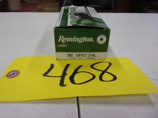 REMINGTON 38 SPECIAL, 158 gr., LDRN, 50 rds.