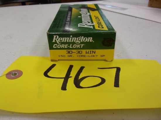 REMINGTON CORE-LOKT 30-30 WIN, 150 gr., 20 rds.