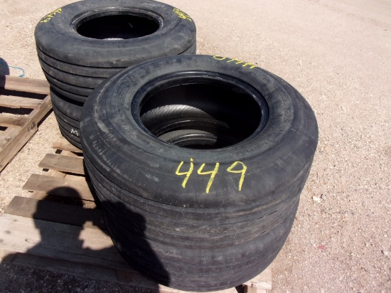 4- 11L X 15" IMP TIRES