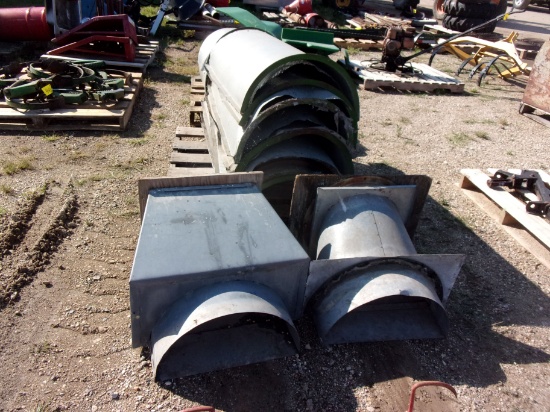 24' HALF MOON AEREATION SECTIONS w/ end caps