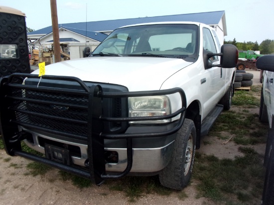 2007 FORD F-250 EXT. CAB LONG BOX 4WD, 5.4, auto, 229600 miles