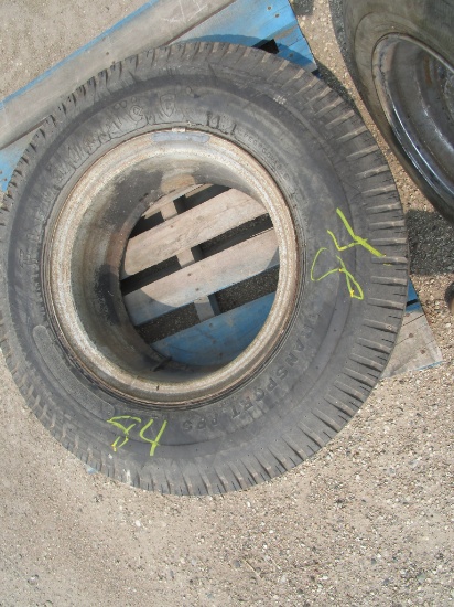 9.00 X 20" ON OPEN RIM
