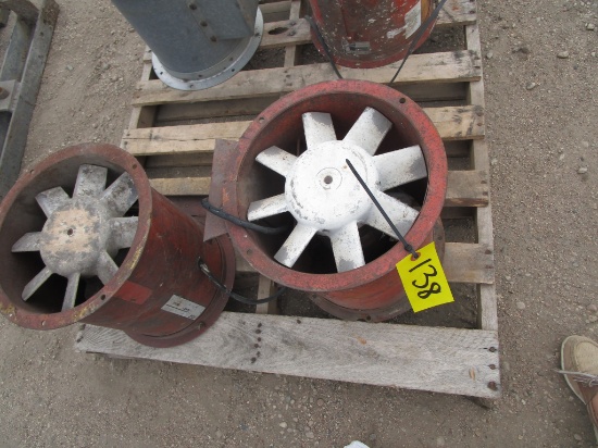 2-110 V 12" BIN FANS
