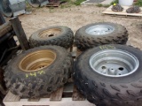 4-AT25 X 8-12 ATV TIRES