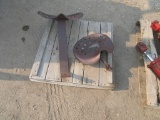 2- STEEL IMPLEMENT SEATS