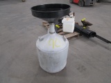 GRAVITY OIL DRAIN TANK