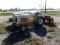 IHC 154 LO BOY w/5' BELLY MOWER, turf tires, starts & runs good