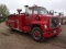 1975 FORD 800 FIRE TRUCK, LuVerne body, 391 gas, 5 x 2, 10.00 x 20, 15,500 miles