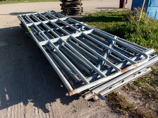 10-14-16' GALVANIZED CATTLE GATES
