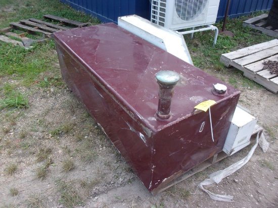 100 GAL. FUEL TANK (no pump) & SIDE MT. TOOL BOX