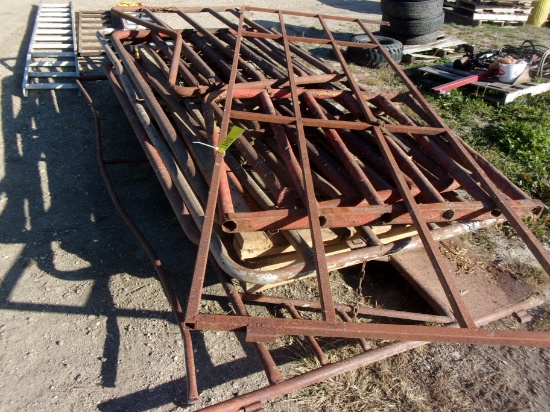 8' PIPE GATES, 10' PANEL, 10' FEEDER PANEL, 2-4' GATES