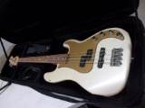 FENDER PRECISSION BASS 4 STRING feather lite case S/N MZ7297762 - 2007; w/ FENDER RUMBLE AMP