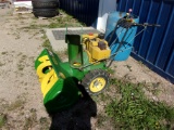 J.D. 1032 SNOWBLOWER, chains, elec. start, hasn't been used lately