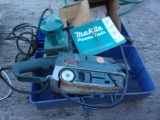 RYOBI BELT SANDER, MAKITA FINISHING SANDER