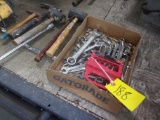 HAMMERS, MALLETS, COMB / OPEN END WRENCHES