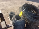 PALLET OF BARBED WIRE