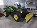 2005 J.D. BUCK 500 4 X 4, auto, 1050 miles, 5' J.D. BLADE,  sharp!!