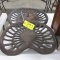2-CAST IRON DEERING SEATS