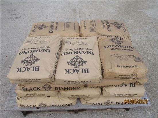 20 -80 LB. BAGS OF BLACK DIAMOND BLASTING SAND