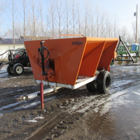 WILMAR 4 T. FERTILIZER SPREADER, 40', Hyd. on and off,  540 PTO,  ph.   686-6875