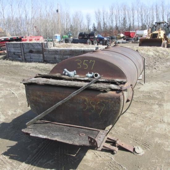 3 COMPARTMENT STANDARD OIL (INDIANA) FUEL TANK