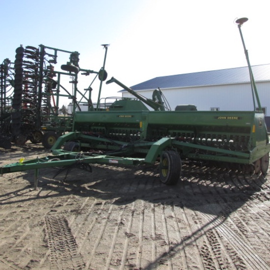 20' JOHN DEERE 9400 PRESS DRILLS, fert. & markers,  ph. -850-2999