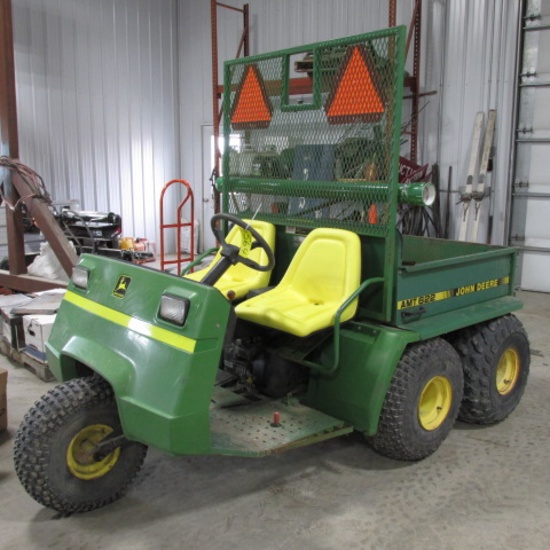 J.D. AMT 622 SINGLE FRONT TANDEM AXEL GATOR