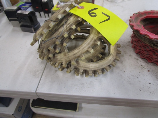 8- #2 SOYBEAN PLATES FOR J.D. PLANTER