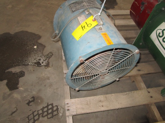 12"  110V 3/4 H.P.BIN FAN