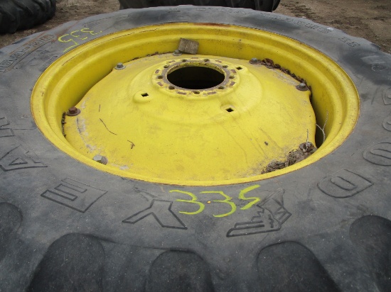 2-16.9 x 38" 9 BOLT HUB DUALS