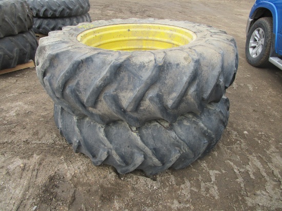 2-18.4 X 38" 9 BOLT HUB DUALS
