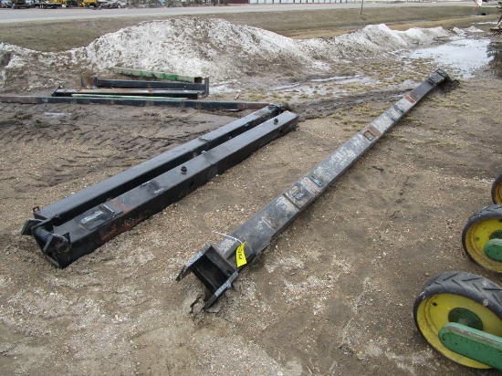 2-7" X 7" 12' SQUARE TUBING, 1-7" X 7" 24' SQ. TUBING, 1-13', 2-8' , 2-5'  4" X  4"  SQ. TUBING