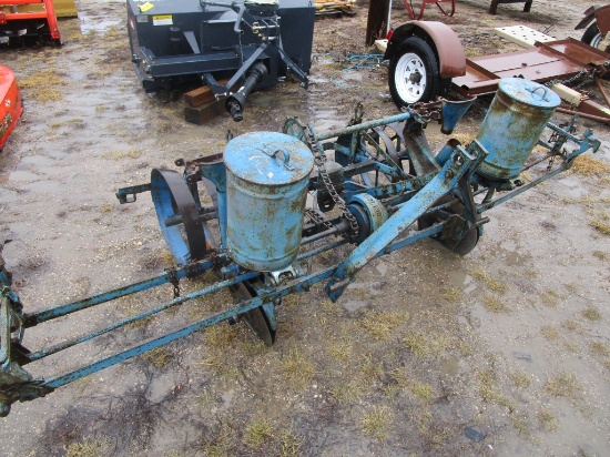 2 - 38" ROW 3 PT. PLATE CORN PLANTER