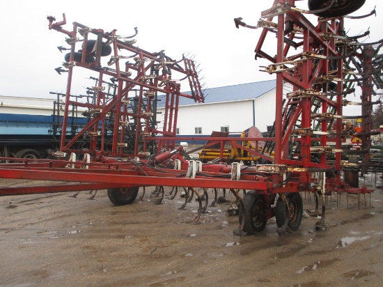 45' WILRICH BIFOLD FIELD CULTIVATOR, 3 bar harrow