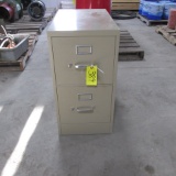 2 DRAWER FILE CABINET