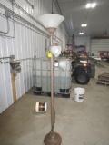 FLOOR LAMP & CLOCK