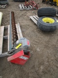 8' DRAG AUGER w/ 1 1/2 H.P. ELEC. MOTOR