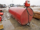 1,000 GAL. FUEL TANK w/ GAS BOY PUMP