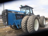 FORD VERSATLE 946 4WD, 4 hyd.  12 spd., 1,000 hrs. on new motor, /J.D. Brown box  auto steer