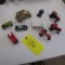 9- MINATURE TRACTOR & TRUCK TOYS
