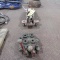 FLOOR JACK (OK) & 2 SPOOL HYD. VALVE