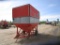 1200 BUSHEL LOWRY PORTABLE HOPPER BIN, no top