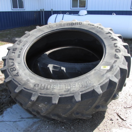 2-TRELLBORG . 18.4 X 46"  TIRES