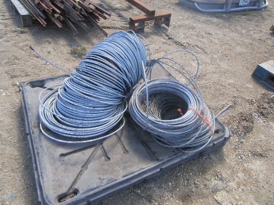 2-LARGE ROLLS OF CABLE