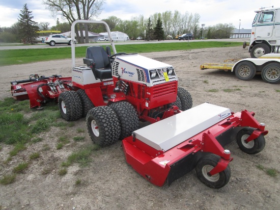 VENTRAC 4500Y 25 H.P. ARTICULATED ALL WHEEL DRIVE TRACTOR, Kubota diesel, hyd., frt. PTO,