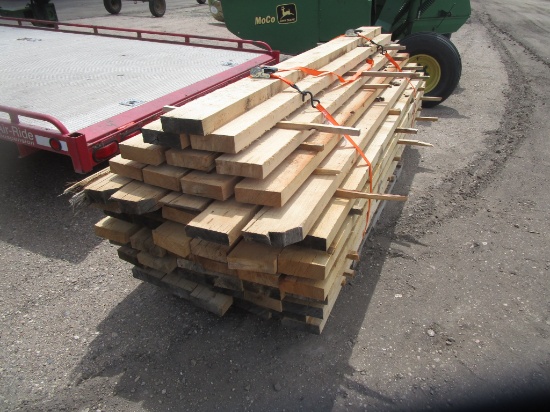 50- 2" x 8" x 8' ROUGH SAWED WHITE OAK